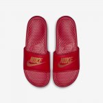 Nike Benassi | University Red / Metallic Gold