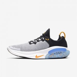 Nike Joyride Run Flyknit | Black / White / University Blue / Laser Orange