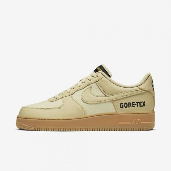 Nike Air Force 1 GORE-TEX ? | Team Gold / Gold / Black / Khaki - Click Image to Close