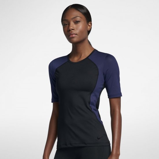 Nike Pro HyperCool | Black / Binary Blue / White - Click Image to Close