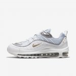 Nike Air Max 98 | White / Metallic Silver / Metallic Gold