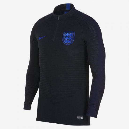 England VaporKnit Strike Drill | Black / Black / Blackened Blue / Sport Royal - Click Image to Close