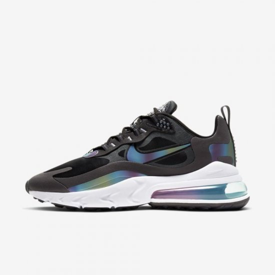 Nike Air Max 270 React | Dark Smoke Grey / Black / White / Multi-Colour - Click Image to Close