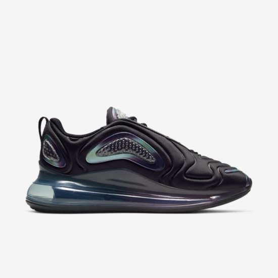 Nike Air Max 720 | Dark Smoke Grey / Black / Metallic Silver / Black - Click Image to Close