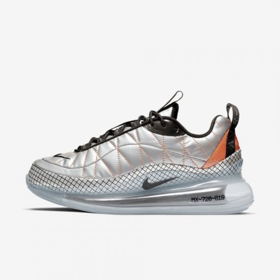 Nike MX-720-818 | Metallic Silver / Total Orange / Anthracite / Black - Click Image to Close