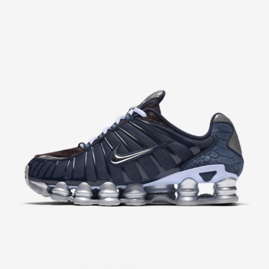 Nike Shox TL | Obsidian / Celestine Blue / Burgundy Ash / Metallic Silver - Click Image to Close