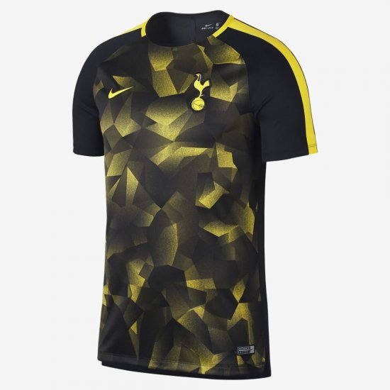 Tottenham Hotspur Dri-FIT Squad | Black / Opti Yellow / Opti Yellow - Click Image to Close