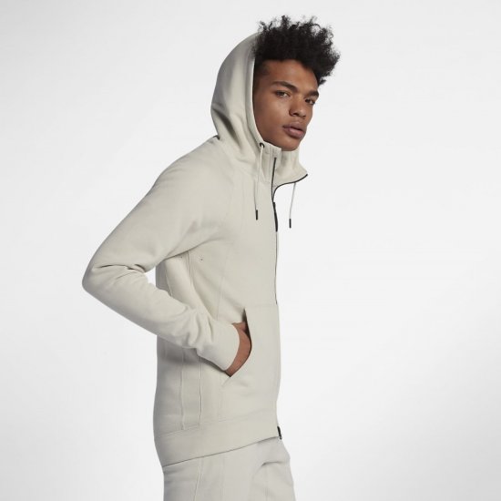 Jordan Lifestyle Wings Fleece | Light Bone / Black - Click Image to Close