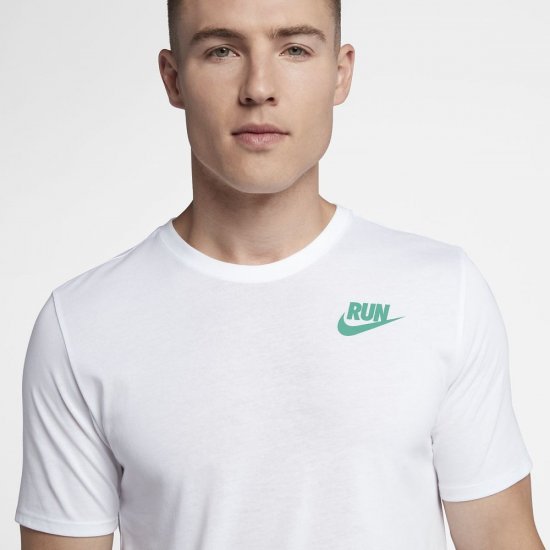 Nike Dri-FIT | White / Kinetic Green - Click Image to Close