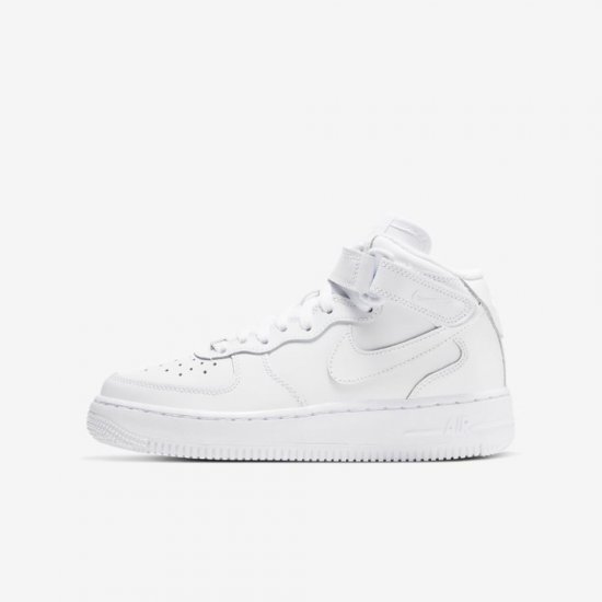 Nike Air Force 1 Mid 06 | White / White - Click Image to Close