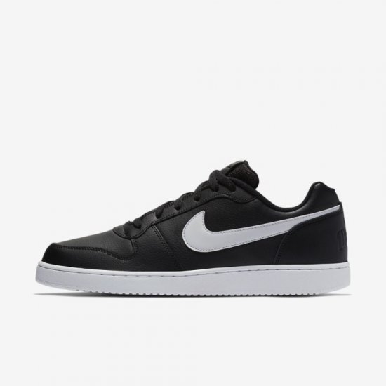 Nike Ebernon Low | Black / White - Click Image to Close