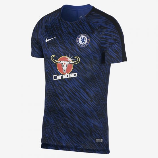 Chelsea FC Dry Squad | Rush Blue / Rush Blue / Black / White - Click Image to Close