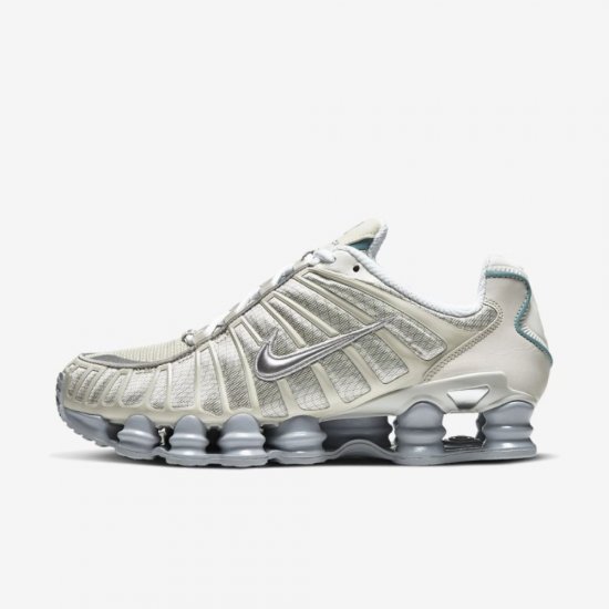 Nike Shox TL | Light Bone / Cool Grey / Sail / Metallic Silver - Click Image to Close