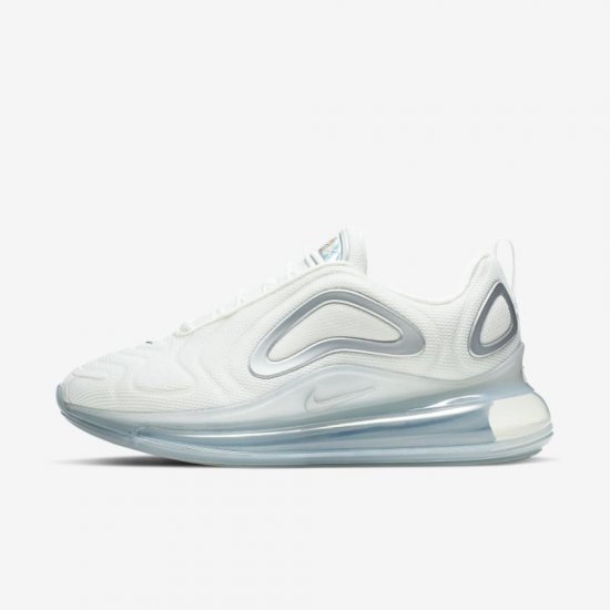 Nike Air Max 720 | Summit White / Metallic Silver - Click Image to Close