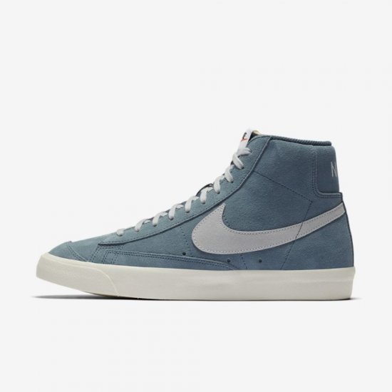 Nike Blazer Mid '77 Suede | Thunderstorm / Sail / Pure Platinum - Click Image to Close