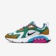 Nike Air Max 200 | Mystic Green / Gold Suede / Light Current Blue / White