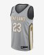 LeBron James City Edition Swingman Jersey (Cleveland Cavaliers) | Flat Silver