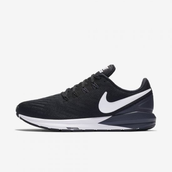 Nike Air Zoom Structure 22 | Black / Gridiron / White - Click Image to Close