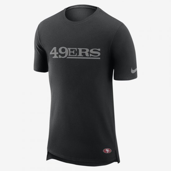 Nike Enzyme Droptail (NFL 49ers) | Black / Black - Click Image to Close