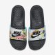 Nike Benassi JDI Floral | Pure Platinum / Black