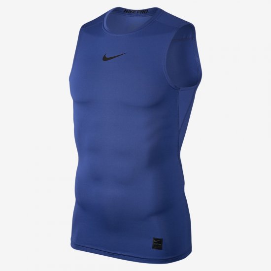 Nike Pro | Game Royal / Black / Black - Click Image to Close