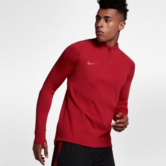 Nike Dri-FIT Squad Drill | University Red / Black / University Red - Click Image to Close