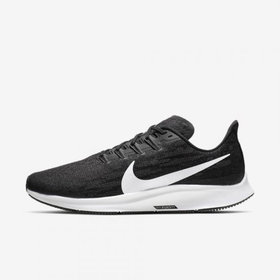 Nike Air Zoom Pegasus 36 | Black / Thunder Grey / White - Click Image to Close