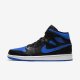 Air Jordan 1 Mid | Black / White / Hyper Royal