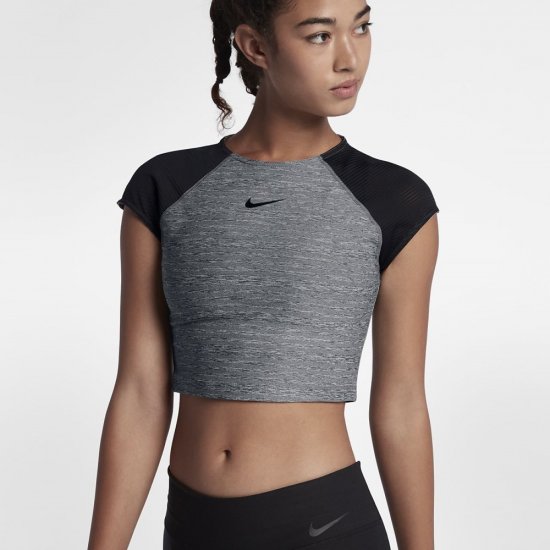 Nike Pro | Carbon Heather / Black / Black - Click Image to Close