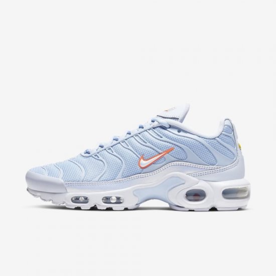 Nike Air Max Plus | Hydrogen Blue / Football Grey / Hyper Crimson - Click Image to Close