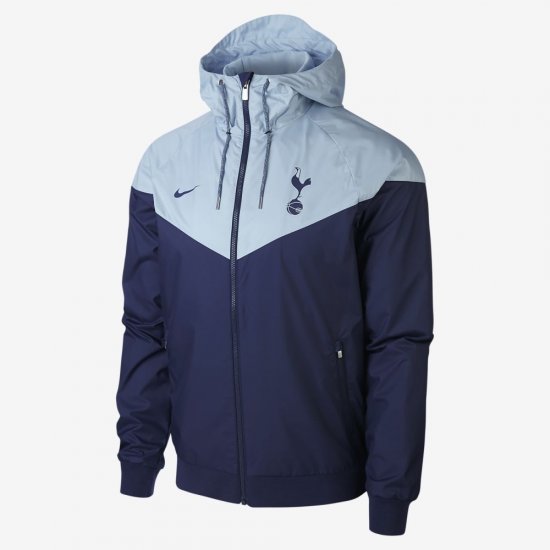 Tottenham Hotspur Authentic Windrunner | Binary Blue / Light Armoury Blue / Binary Blue - Click Image to Close