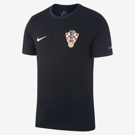 Croatia Crest | Black / Obsidian - Click Image to Close