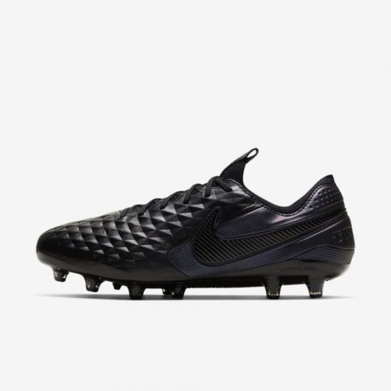 Nike Tiempo Legend 8 Elite AG-PRO | Black / Black - Click Image to Close