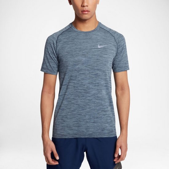 Nike Dri-FIT Knit | Cirrus Blue / Thunder Blue - Click Image to Close