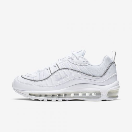 Nike Air Max 98 | White / White / White - Click Image to Close