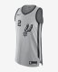 Kawhi Leonard Statement Edition Authentic (San Antonio Spurs) | Flat Silver