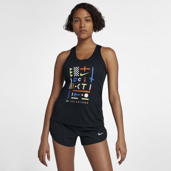 Nike Miler (London) | Black - Click Image to Close