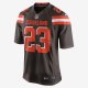 NFL Cleveland Browns American Football Game Jersey (Joe Haden) | Seal Brown / Team Orange / White