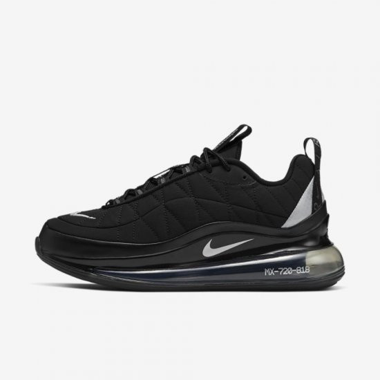 Nike MX-720-818 | Black / Black / Anthracite / Metallic Silver - Click Image to Close