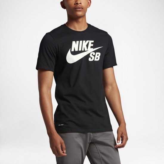 Nike SB Logo | Black / Black / White - Click Image to Close