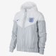 England Windrunner | Pure Platinum / White / Sport Royal