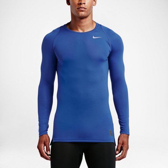 Nike Pro | Game Royal / Deep Royal Blue / White - Click Image to Close