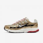 Nike P-6000 Icon Clash | Light Bone / Metallic Gold / University Red / Summit White