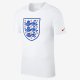 England Crest | White