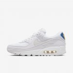 Nike Air Max 90 Premium | White / Sport Blue / Game Royal / Sail