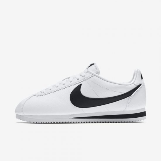 Nike Classic Cortez | White / Black - Click Image to Close