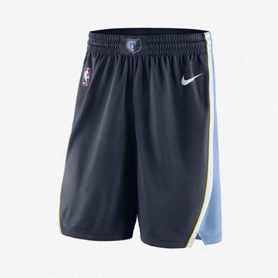 Memphis Grizzlies Nike Icon Edition Swingman | College Navy / Blue Tint / Light Blue / White - Click Image to Close