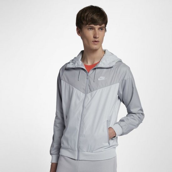 Nike Sportswear Windrunner | Pure Platinum / Wolf Grey / Wolf Grey / Pure Platinum - Click Image to Close