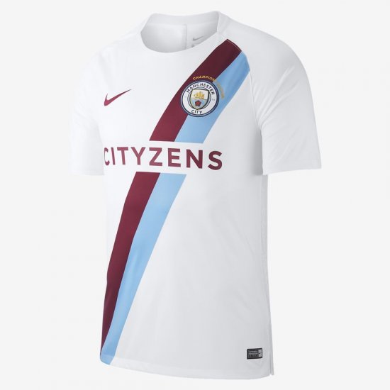 Manchester City FC Dri-FIT Squad | White / True Berry / True Berry - Click Image to Close