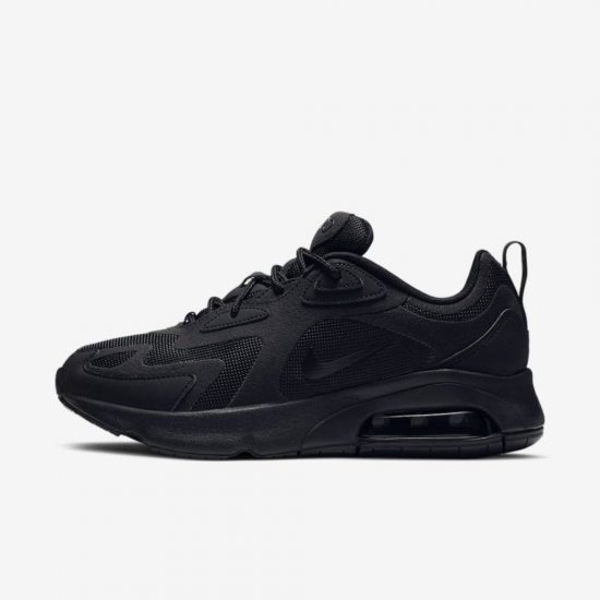 Nike Air Max 200 | Black / Black - Click Image to Close